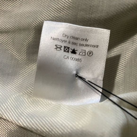 Veronica Beard Black White Red Wool Blend Houndstooth Blazer Size 12 - Picture 7 of 8